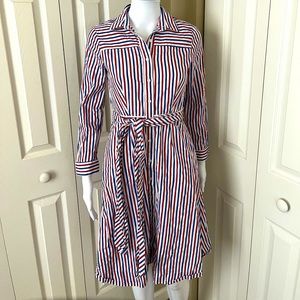 J.Crew Summer Dress with belt and pockets
